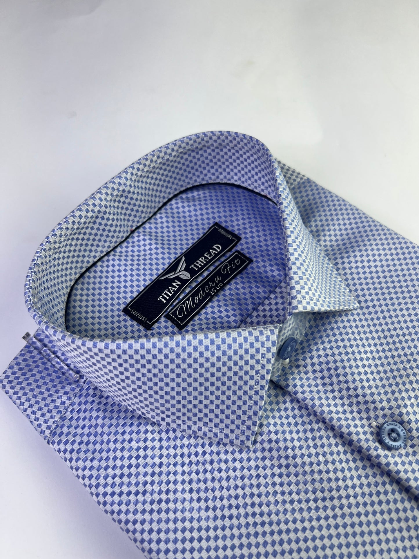 Mist Blue Dobby Formal Shirt