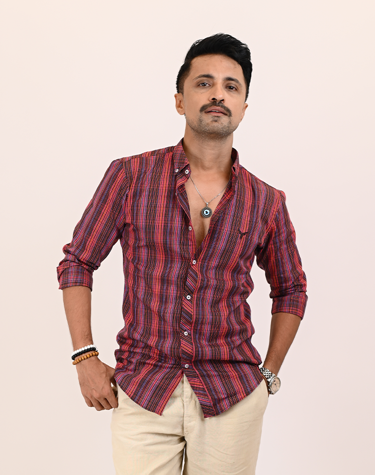 Plaid Check in Purple