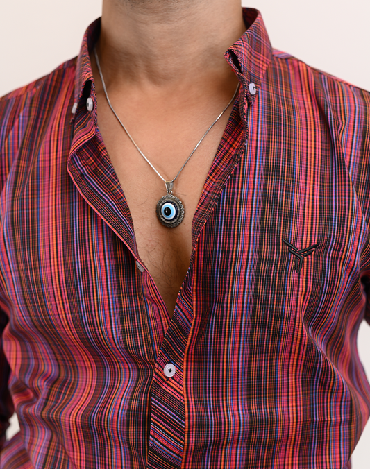 Plaid Check in Purple