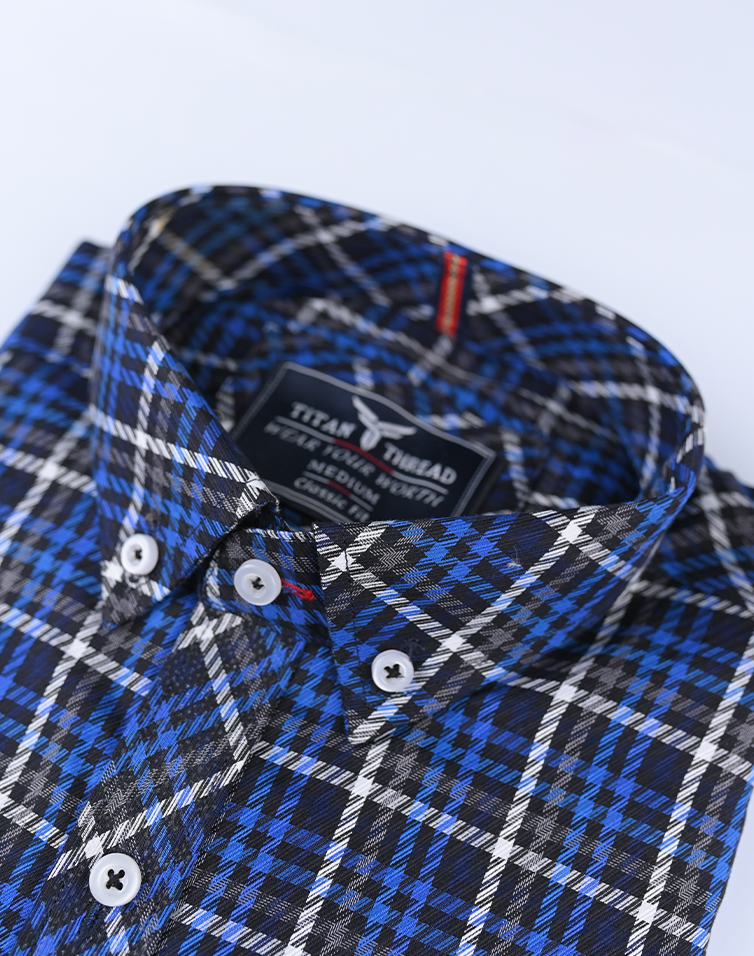 Quick Plaid in Blue
