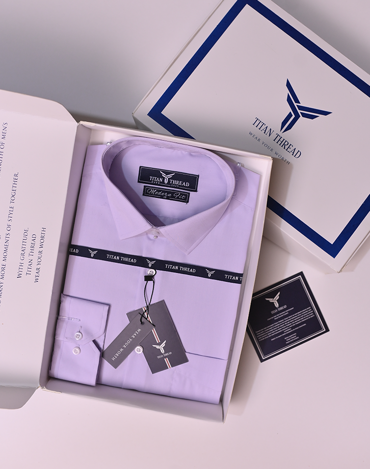 Soft Purple Formal Shirt