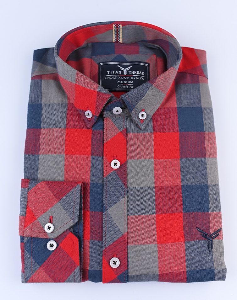 Tartan Plaid Blue Check