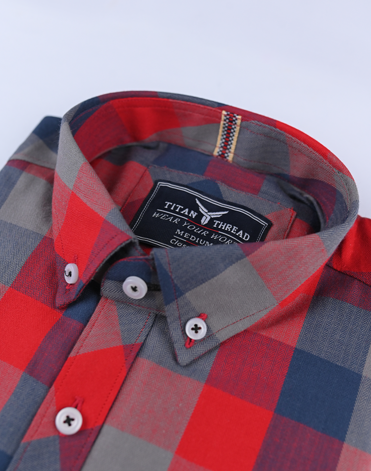 Tartan Plaid Blue Check