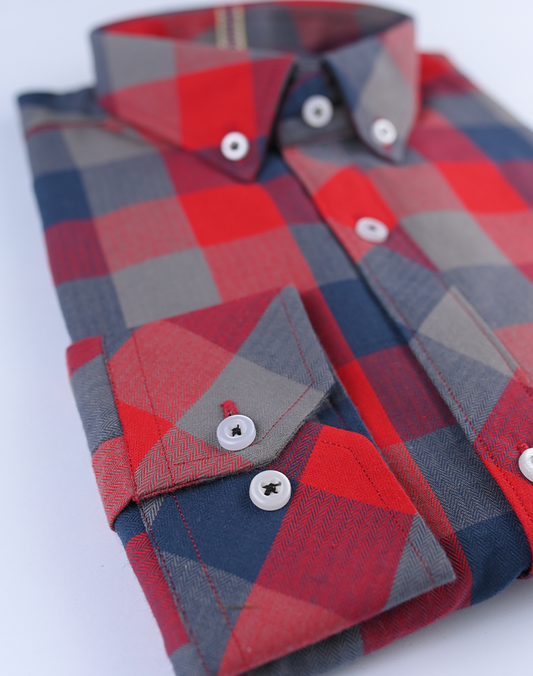 Tartan Plaid Blue Check