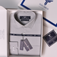 Ash Gray Formal Shirt