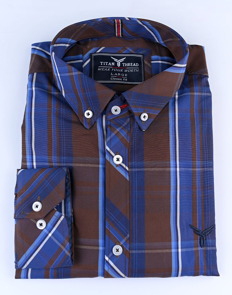Tartan Brown Check
