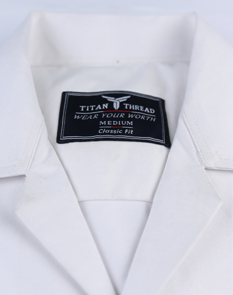 Rich white cubin shirts