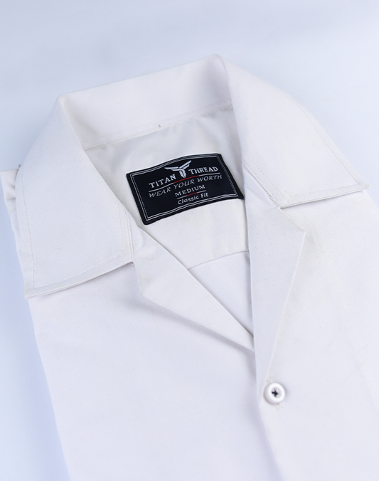 Rich white cubin shirts