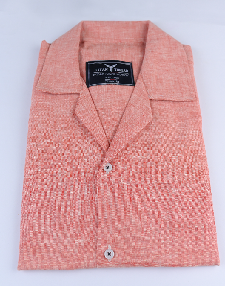 Peal Orange Cubin Shirt