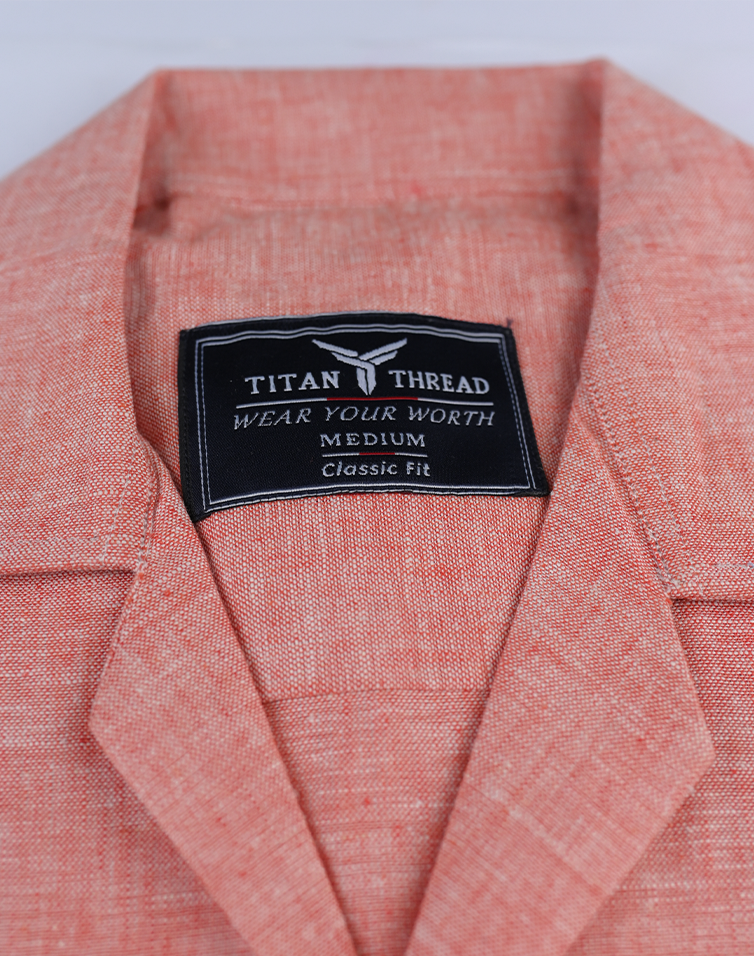 Peal Orange Cubin Shirt