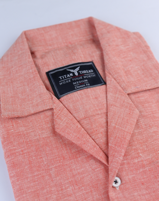 Peal Orange Cubin Shirt