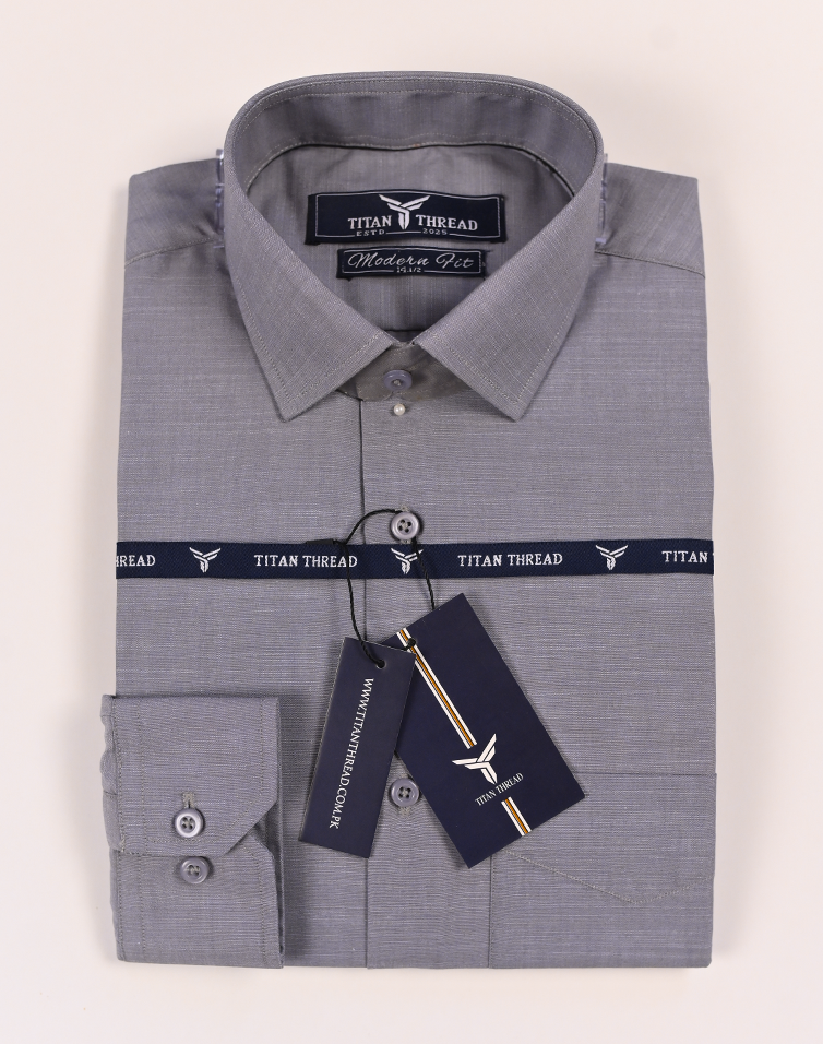 Self Textured Steel Gray