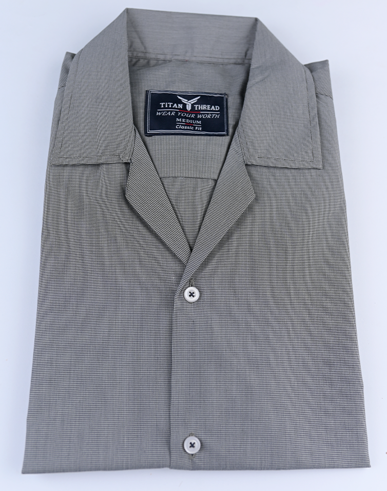 Self Gray Cubin Shirts