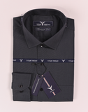 Charcoal Gray Formal Shirt (Slim fit)