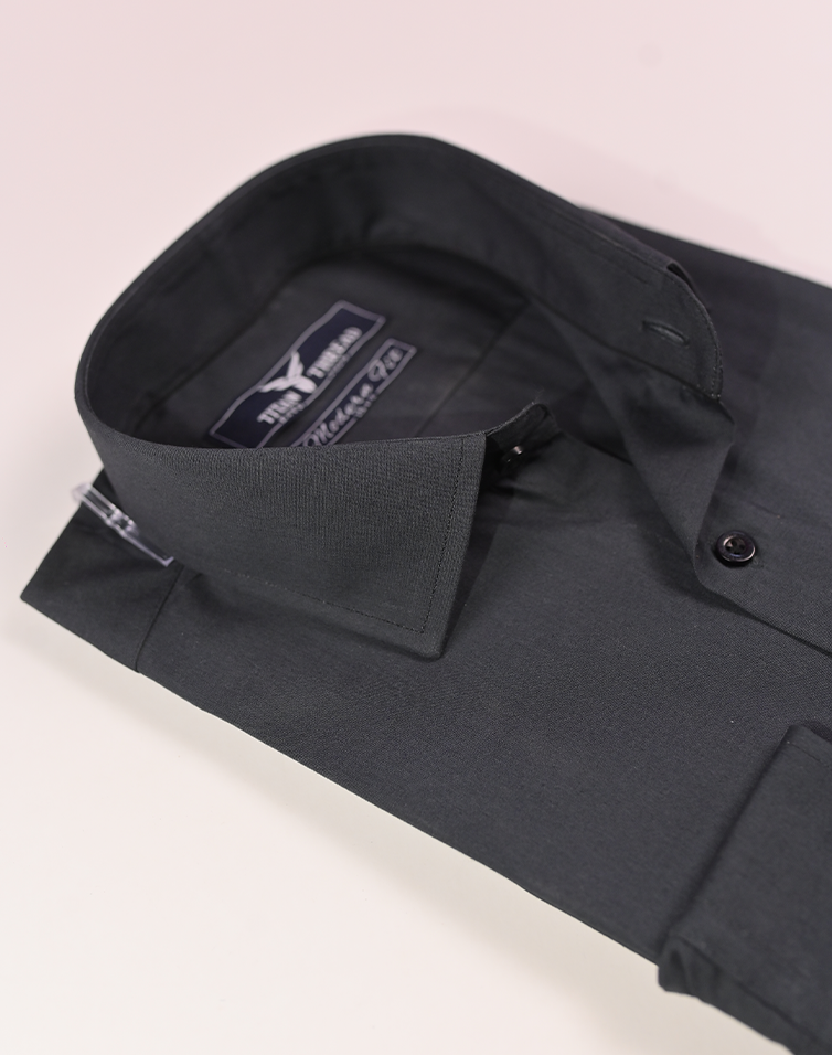 Charcoal Gray Formal Shirt