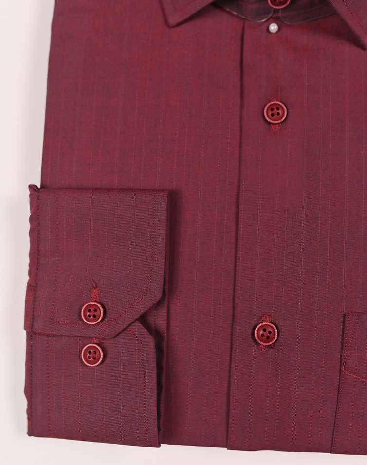 Two Tone Mercerized Maroon