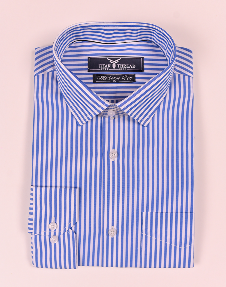 Oxford Blue Stripes