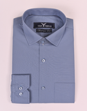 Steel Blue Formal Shirt
