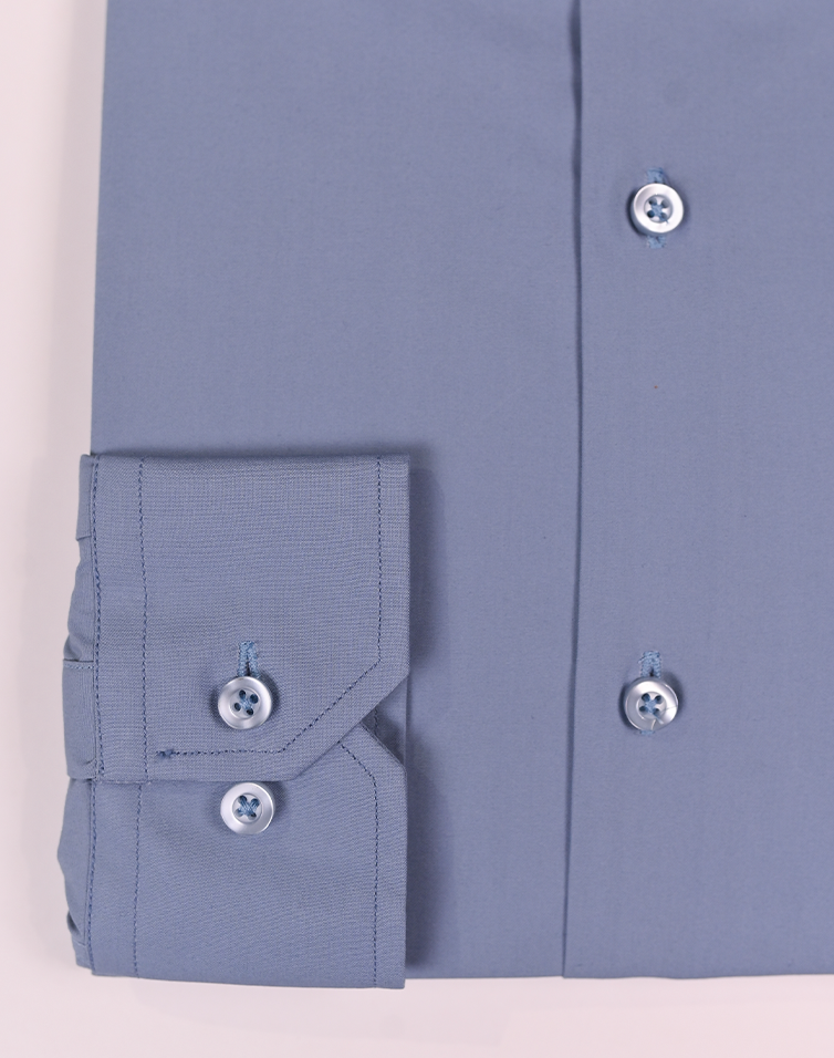 Steel Blue Formal Shirt