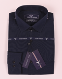 Navy Blue In Fine cotton Formal shirt (Slim fit)