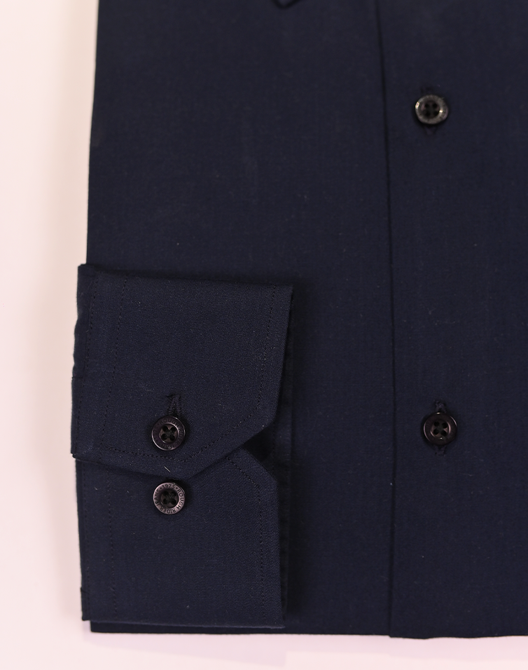 Navy Blue In Fine cotton