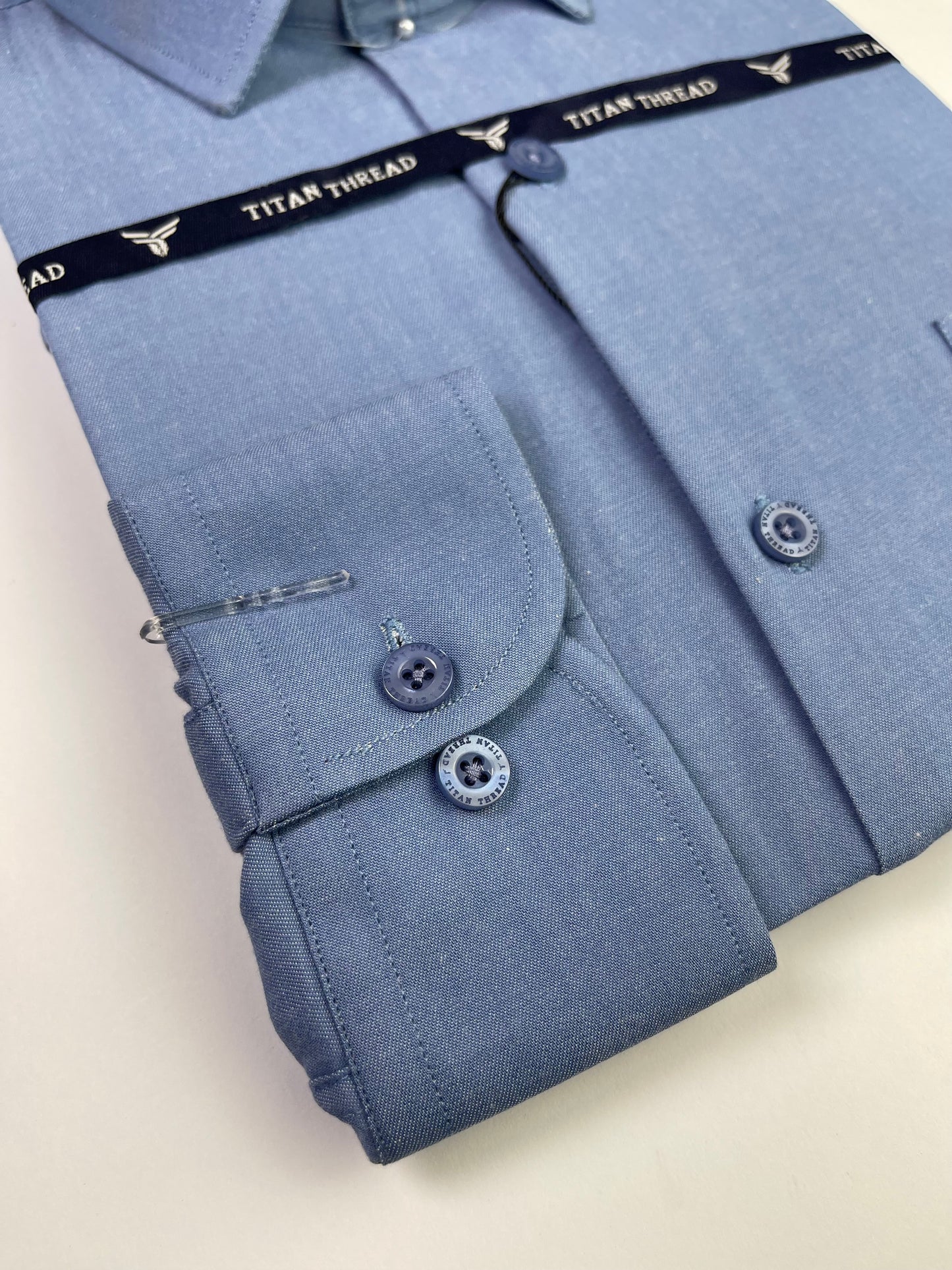 Denim Blue Formal Shirt