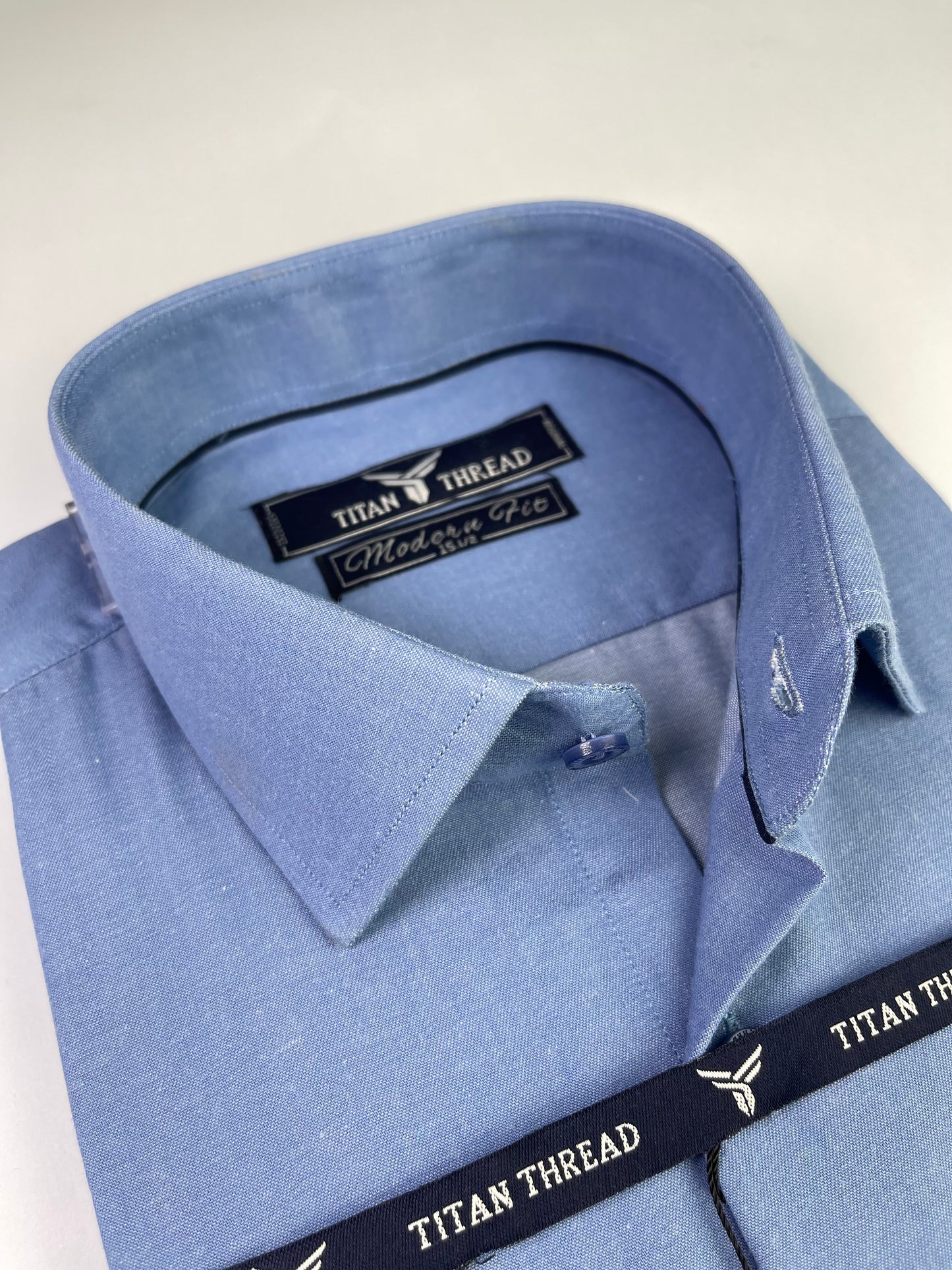 Denim Blue Formal Shirt