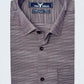 Choco Brown Self Texture Formal Shirt