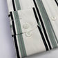 White & Mint Classic Stripe Formal Shirt