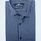 Indigo Blue Pencil Stripe Formal Shirt