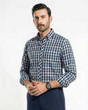 Gingham Blue Checkered