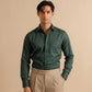 Sage Green in Twill Formal Shirt (Slim fit)